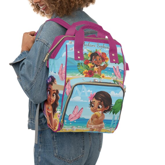 Custom Baby Moana (Multifunctional Diaper Backpack)
