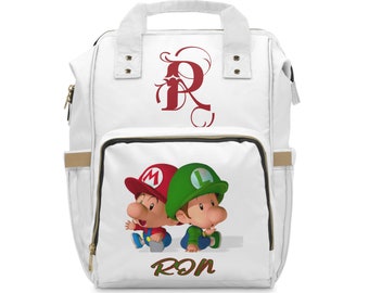 Mario and Luigi (Diaper Backpack)