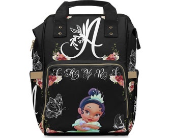 Custom Baby Princess Tiana (Diaper Backpack)