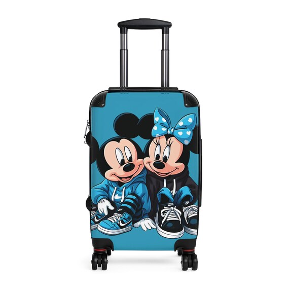 minnie mouse spinner luggage