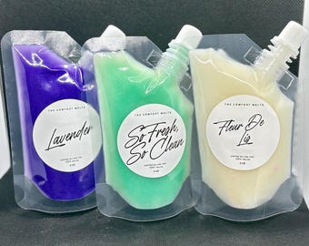Squeeze Wax Melts – 3.5 oz Highly Scented Soy Wax Melt | Strong Scent Throw