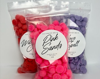 Handmade Soy Wax Melt Dots, Highly Scented Home Fragrance Sample