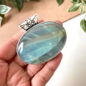 Natural Aquamarine Silver Pendant 925 Sterling Silver Gemstone Pendant Silver Jewelry Designer Pendant Gift For Her Christmas Day Gift