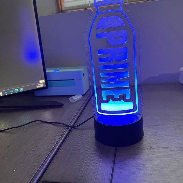 Prime Acrylic LED light Nightlight, Desk Lamp