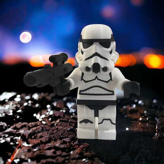 Large lego stormtrooper hotsell
