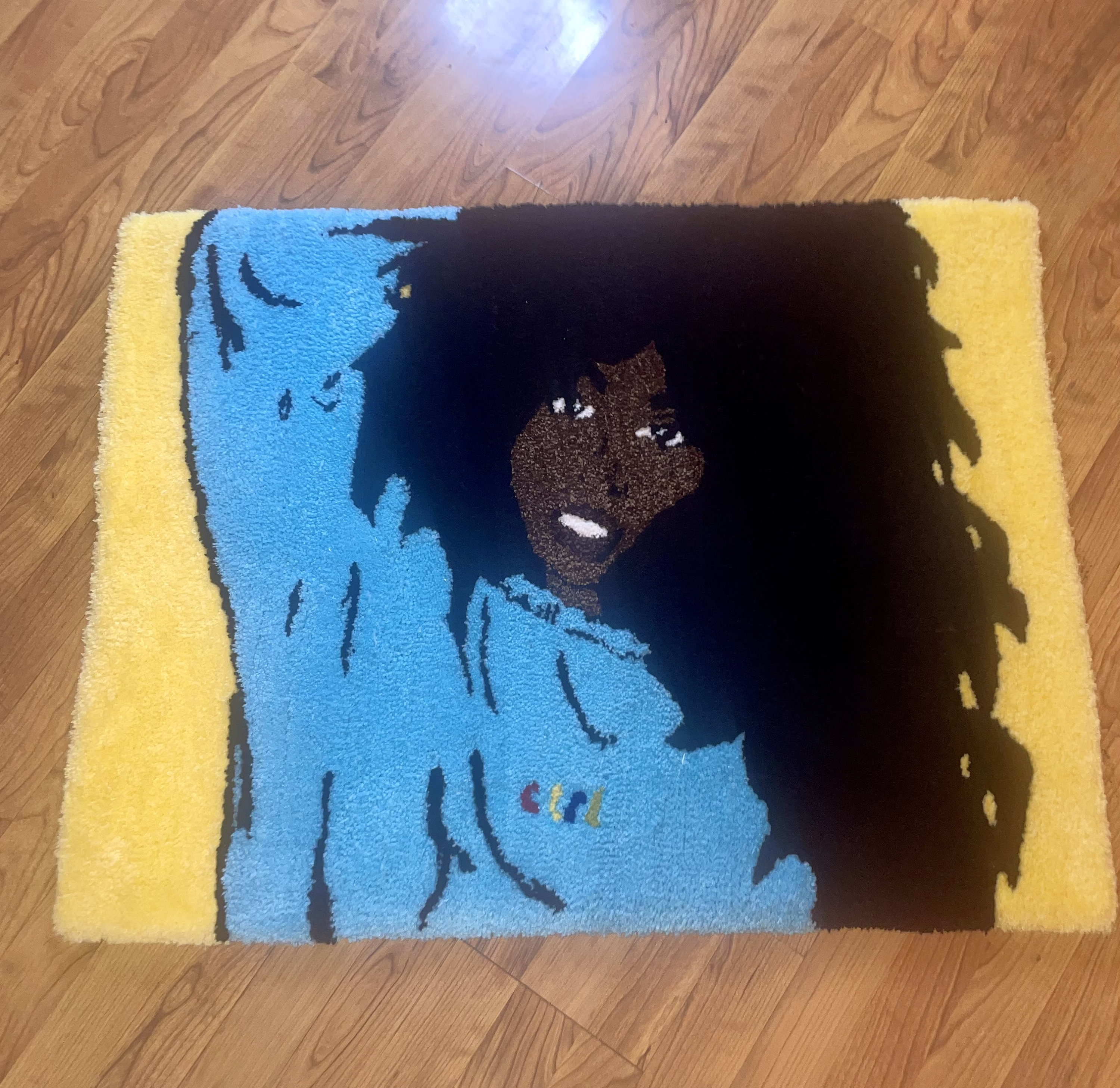 sza 「sos」 jacquard blanket rug Sza Rug - Etsy