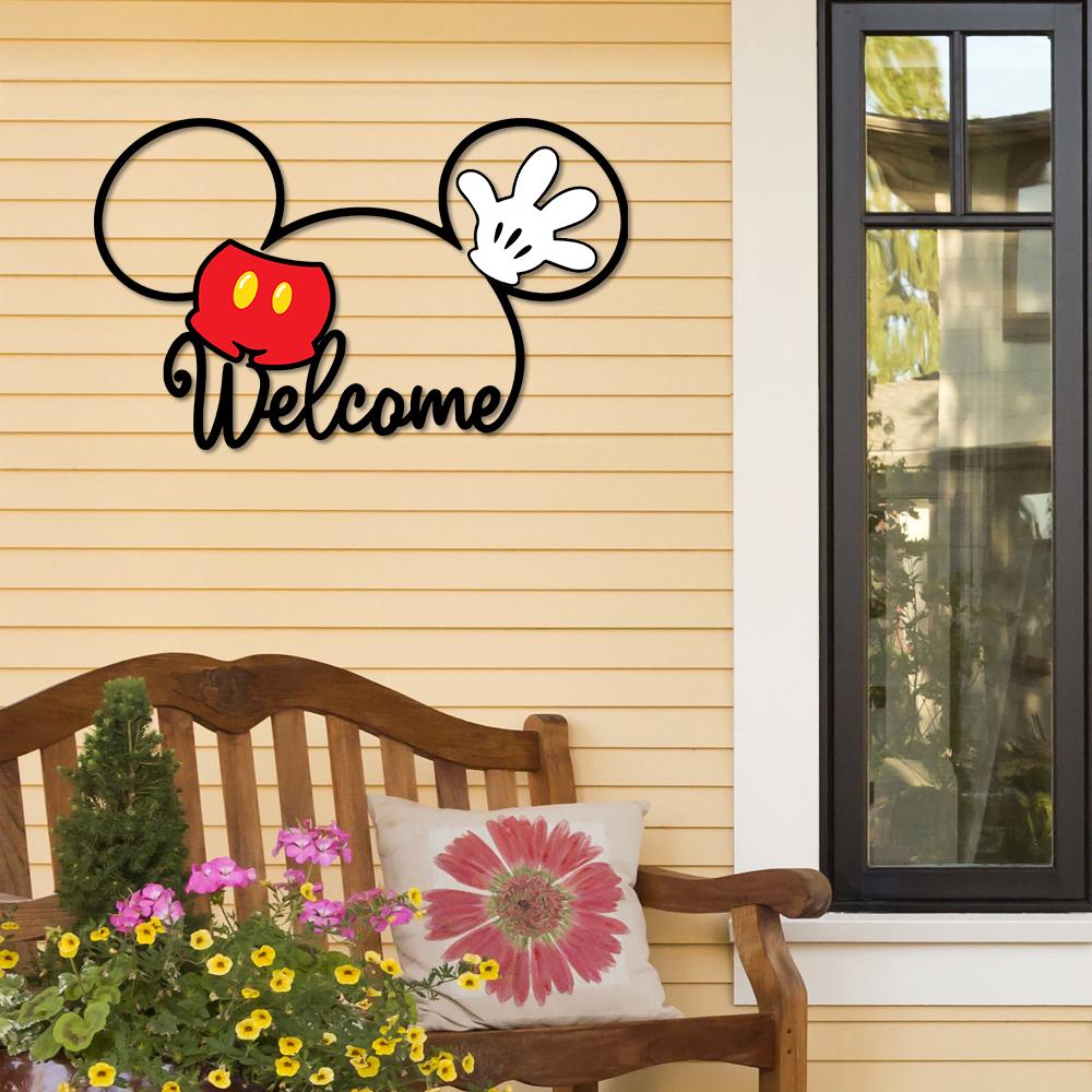 Disney ミッキーマウス インテリアプレート／鋳物 Furniture