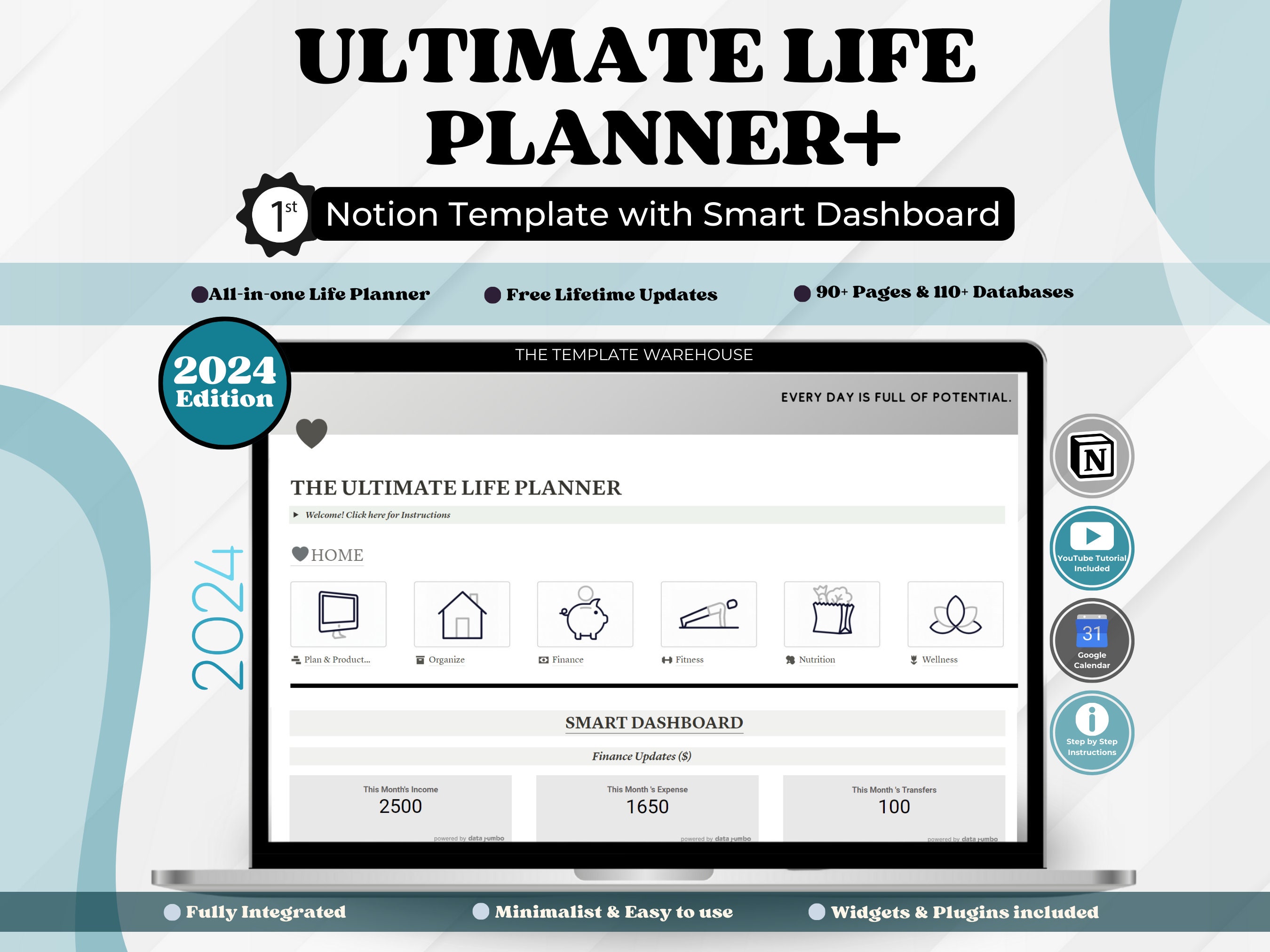 2024 Notion Template Ultimate Life Planner All in One Template Notion 2024 Notion Template Ultimate Life Planner All in One Template Notion