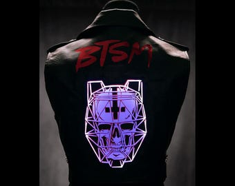 Handmade BTSM Helmet - Etsy