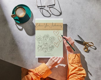 Quaderno di esercizi per il viaggio dell'amore per se stessi, meditazione guidata (download digitale)