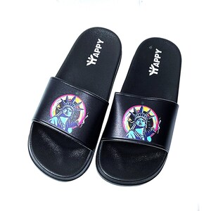 Liberty Print Slide Sandals