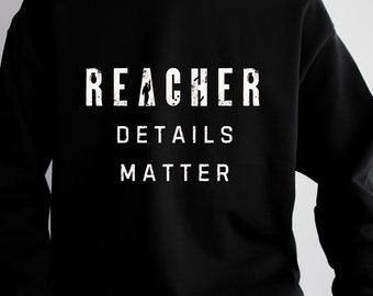 Reacher Details Matter, Reacher merch, gift for him, gift for her, army gift
