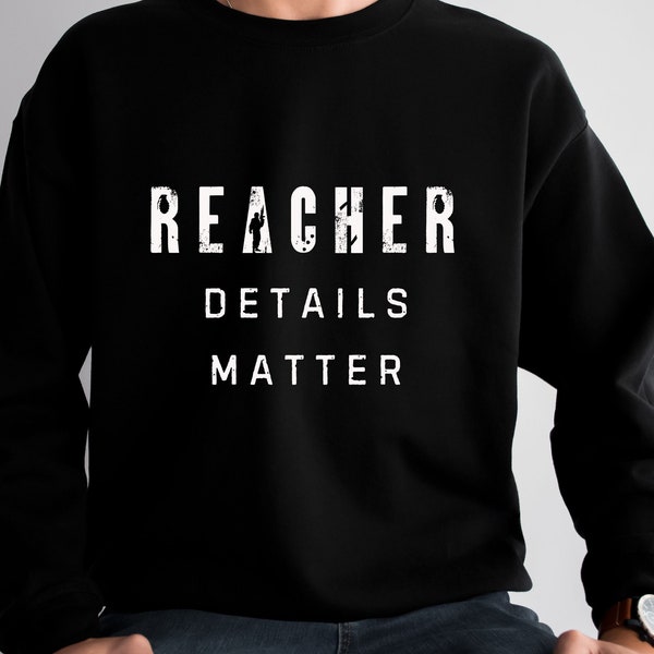 Reacher Details Matter, Reacher merch, gift for him, gift for her, army gift