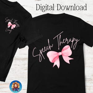 Speech Therapy Shirt, Digital File, Speech Therapy PNG, Speech Shirt Personalized, Gift Speech Therapist Tee Team, SLP Shirt, SLPA Shirt