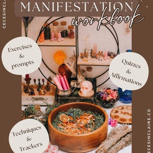 MANIFESTACIÓN: Guía y cuaderno de ejercicios para manifestar, de Cece Sinclaire