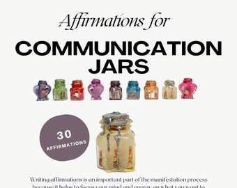 Communication Manifestation Affirmations for Journaling