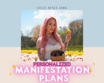 Custom Manifestation Plan | Digital Guide Based on Your Goals