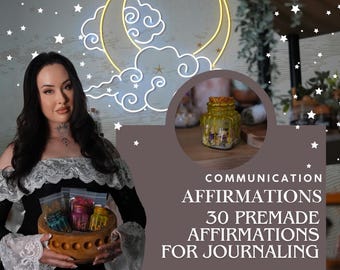 Communication Manifestation Affirmations for Journaling