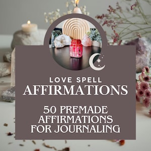 Love Manifestation Affirmations for Journaling