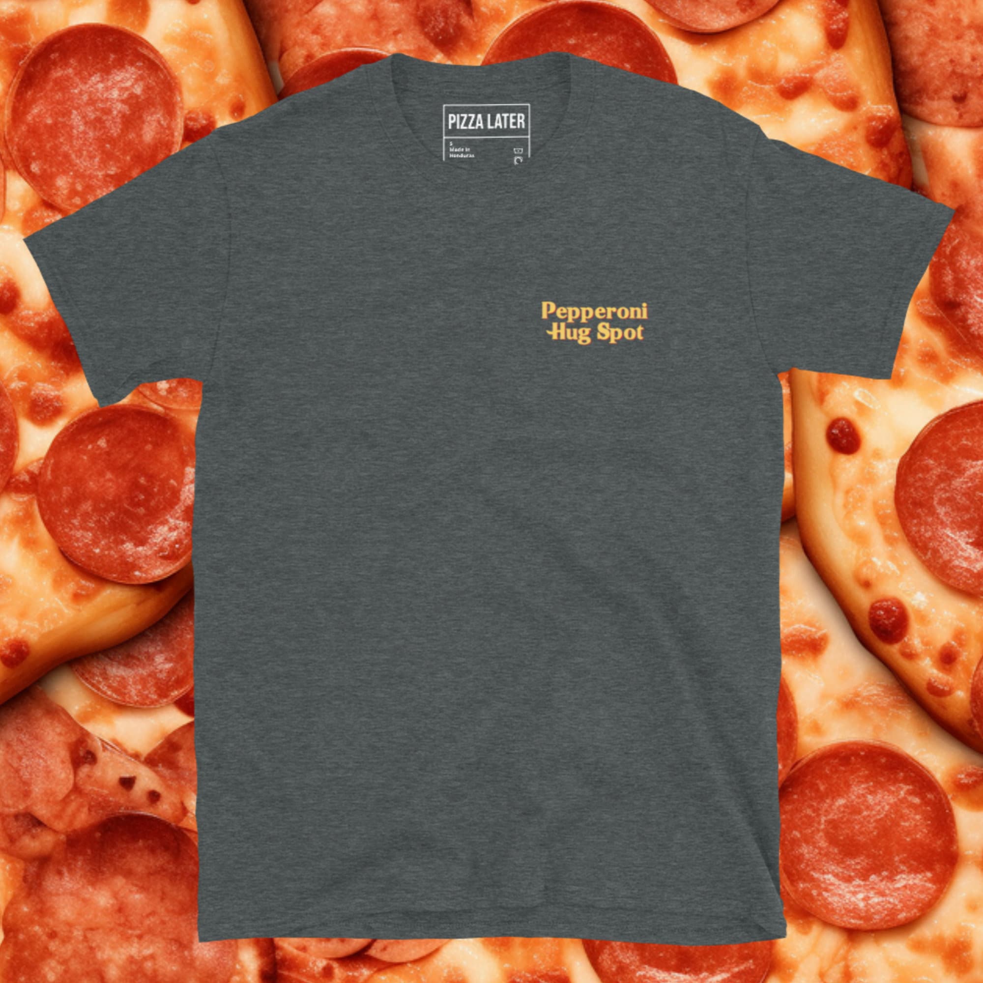 Pepperoni Hug Spot Pizza Magic Tee Etsy