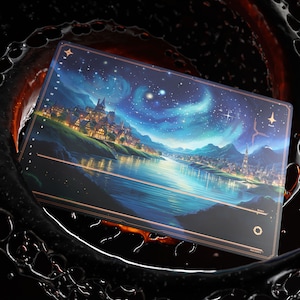 Tappetino da gioco in neoprene INKCATCHER “Enchanted Star” (compatibile con “Disney Lorcana”)