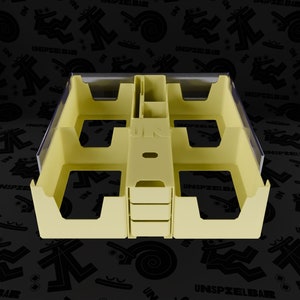 ASSEMBLEA EROE! Inserto (divisione FLESSIBILE) / Inserto / Organizer / Inserto di smistamento (compatibile con “Marvel Champions: The Card Game”)
