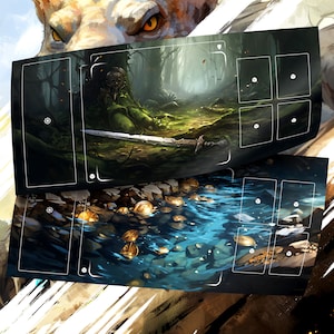 TOO MANY BONES “Gear” Playmat (compatible with “Too Many Bones” & all expansions)