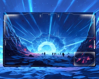 UNLIMITED POWER "Echo Base Blowout" Playmat  (kompatibel mit “Star Wars: Unlimited“ & allen Erweiterungen)