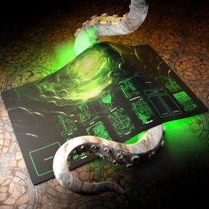 EL Tapete de Juego de Neopreno MÁS ANTIGUO (Compatible con Arkham Horror: El Juego de Cartas)