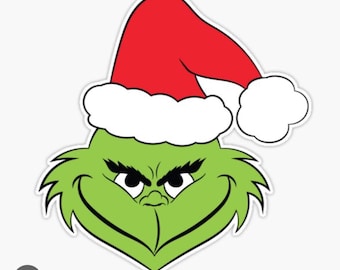 Standing Grinch Cookie Cutter Etsy Standing Grinch Cookie Cutter Etsy