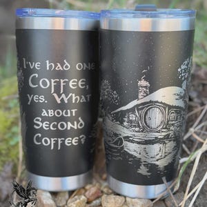 Halfling House - Second Coffee (Tea, Dr Pepper, Breakfast, etc) 20oz Tumbler