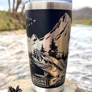 Vorbei am Fischen - 20 oz Becher