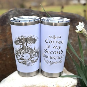 Coffee is my Second Breakfast Tumbler