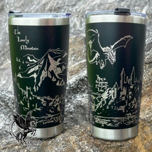 Brennende Seestadt - Smaug Tumbler