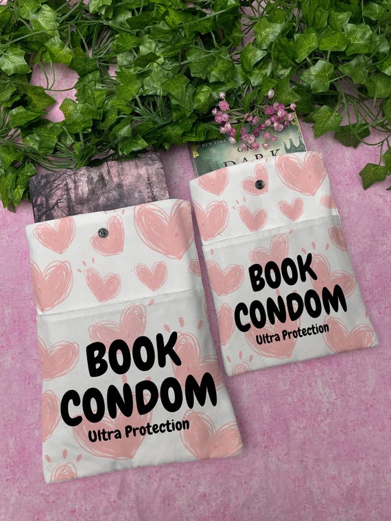 Funny Book Sleeve | BookTok Romance Reader Gift | Book & Kindle holder