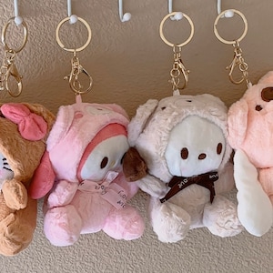 Bear Plush Keychain l Plush Keychain l Cute Doll Keychain l Plushies l Plushies Keychain l Doll Keychain l Cute Character l Keychains l Gift