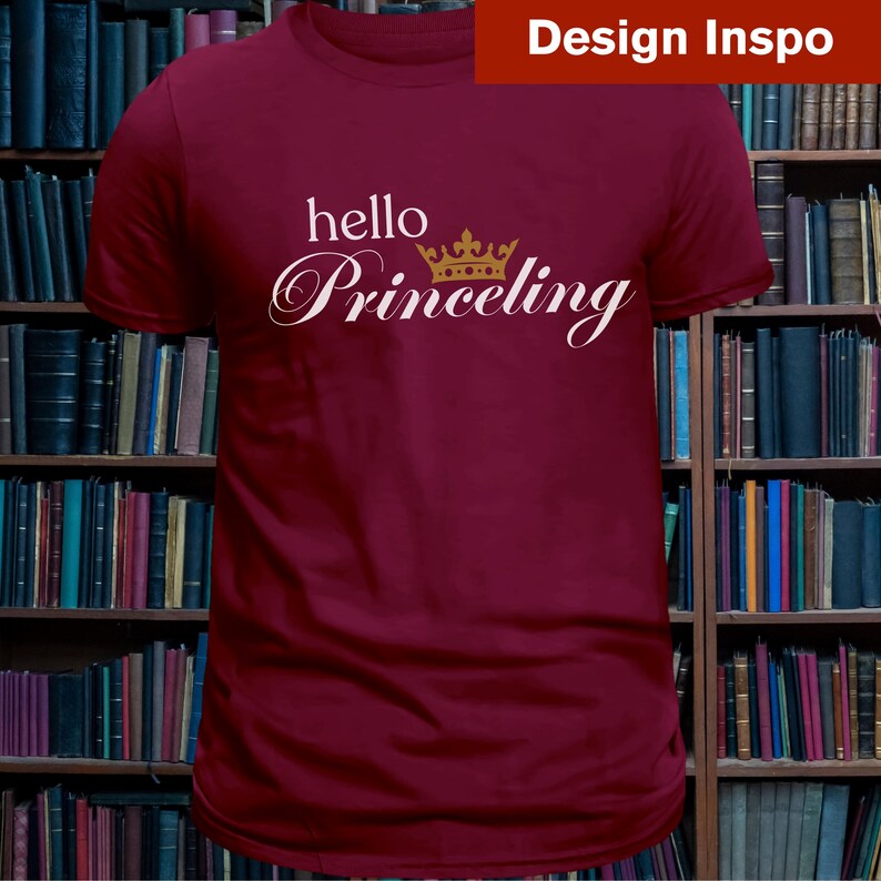 Witchling SVG PNG Princeling svg, TOG svg, hej witchling prinseling, kryddig bok klippfil cricut, sublimering, Booktok design för skjortor bild 6
