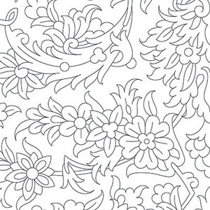 Khattai / Muster digital / Plan / Plan / Lineares Design / Handgemachter Teppich / Arabeske Maßwerk / Stock Illustrationen / Islamisch