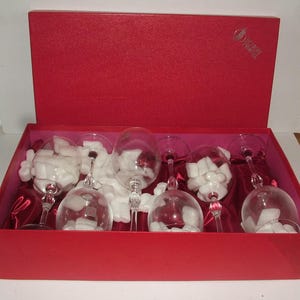 New Set 6X Schott Zwiesel Wine Glasses GOBLET Stemware 8 ” Tall