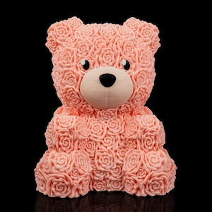 Rose Teddy Bear – Romantic Floral Decor & Gift Idea