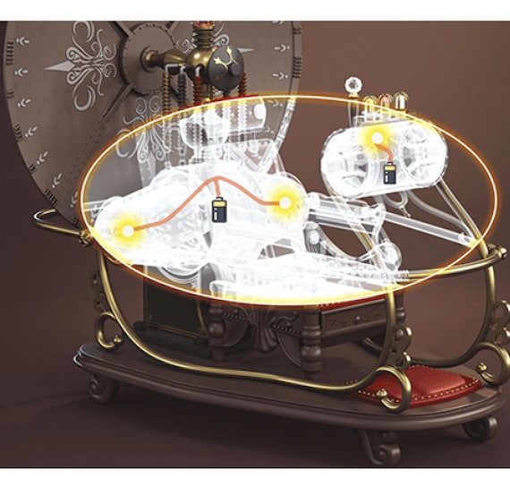 The Time Machine 1960 Future Travel Floodlight - Etsy