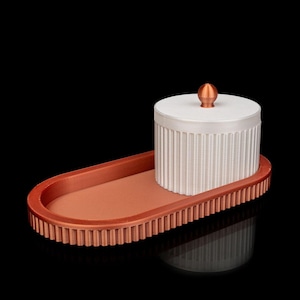 Modern Storage Tray & Container - 10 cm