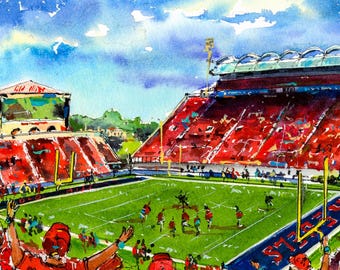 Oxford MS Watercolor Prints