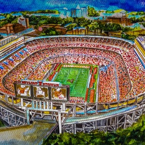 University of Tennessee - Knoxville matted prints \ notecards set \ wall art \ students gifts