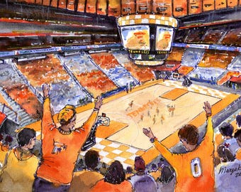 Knoxville TN Watercolor Prints