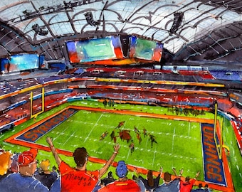 JMA Wireless Dome Watercolor Prints