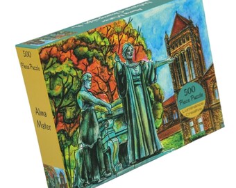 University of Illinois watercolor prints.