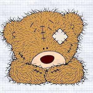 Teddy Bear svg for cricut, Teddy Bear Clipart, Valentines day svg file, Valentine Teddy Bear png, Layered Teddy Bear SVG, Files for Cricut