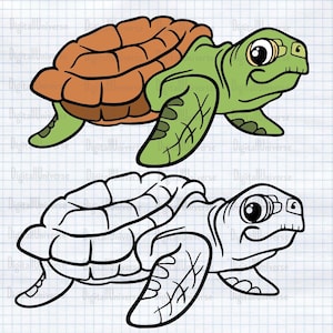 Sea Turtle SVG for Cricut, sea turtle png, sea turtle cut file, ocean animals svg, sea turtle gifts, sea turtle clipart