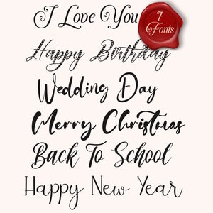 Handwritten Christmas Font, Handwritten font, Calligraphy Font, Wedding Font, Font SVG Bundle, Font Bundle, Fonts for cricut, Script Fonts